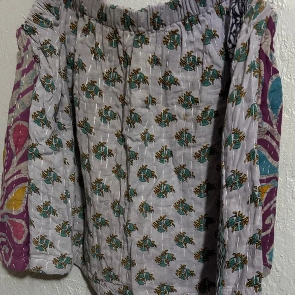 Kantha Tank Top Size XL - Picture 3 of 8